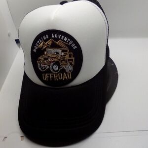 Hand Crafted Black and White Adventure Hat